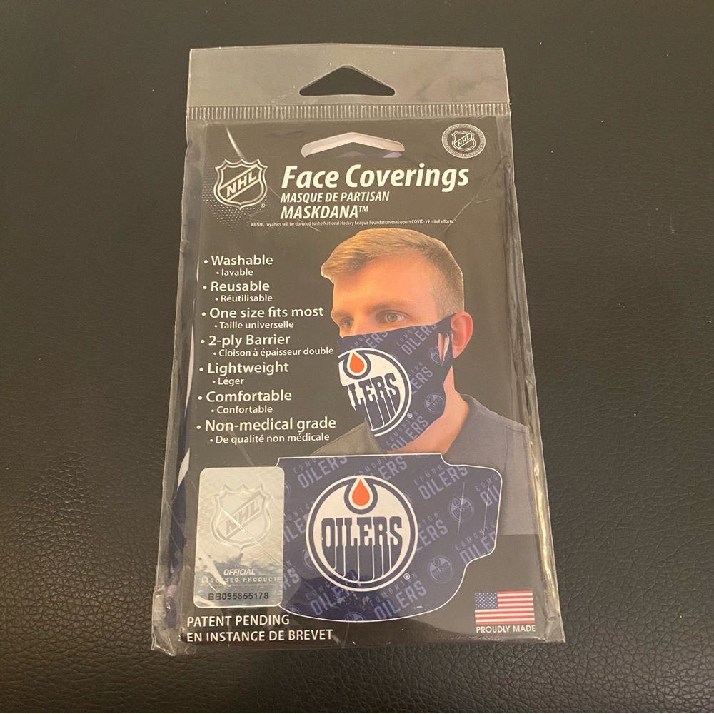 Edmonton Oilers Mask